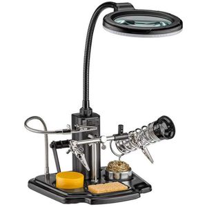 Löthilfe fixPOINT 45241, mit Lupe