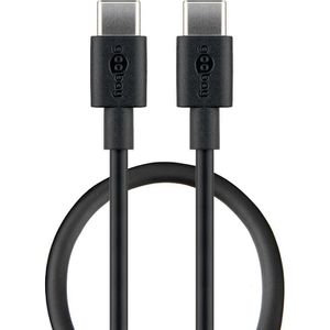 Ladekabel Goobay 66316, schwarz, 0,5m