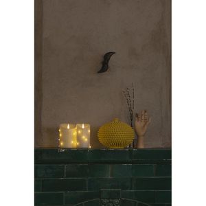 Produktbild für LED-Kerze Konstsmide Echtwachs weiß