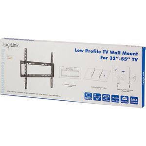 Produktbild für TV-Wandhalterung LogiLink BP0009, bis 35 kg