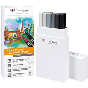 Produktbild für Brush-Pen Tombow ABT-12P-3 ABT Dual Brush Pen