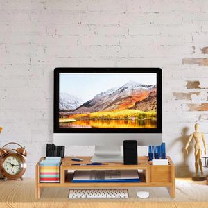 Produktbild für Monitorständer Relaxdays 10025703, Bambus