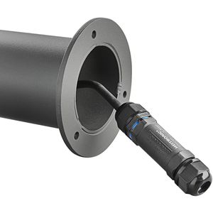 Produktbild für Wegeleuchte Heitronic Lilia, anthrazit, mit 230 V Netzstrom