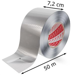 Produktbild für Dichtungsband Poppstar 1010844 Aluminiumband glatt