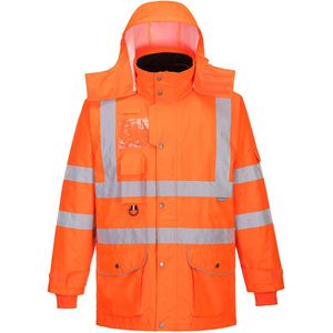 Produktbild für Arbeitsjacke Portwest 7-in-1-Hi-Vis, RT27