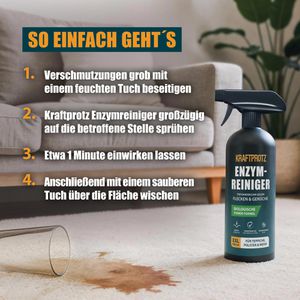 Produktbild für Enzymreiniger Kraftprotz Geruchs- und Fleckenentferner