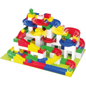 Produktbild für Murmelbahn HUBELINO 420572 Baukasten maxi