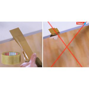 Produktbild für Packband Tesa 4124 Ultra Strong, PVC, transparent