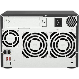 Produktbild für NAS QNAP TS-673A-8G, 2x 2.5GbE LAN, 6 Bay