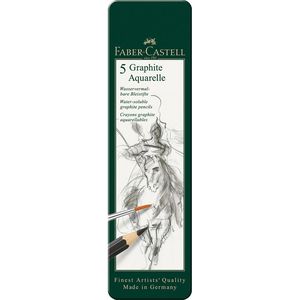 Produktbild für Graphitstifte Faber-Castell 117805 Aquarelle