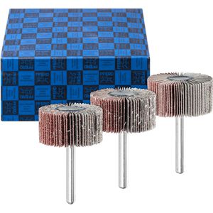 Fächerschleifer PFERD-TOOLS SET F 4020/6 A, Set, Schaft-Ø 6 mm