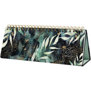 Tischkalender Sigel JP103, Jolie Glamorous Leaves, quer