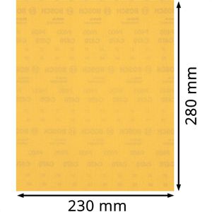 Produktbild für Schleifpapier Bosch Expert C470, Körnung 400