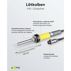 Produktbild für Lötstation Goobay 51098, EP5