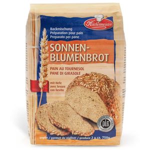 Brotbackmischung Küchenmeister Sonnenblumenbrot