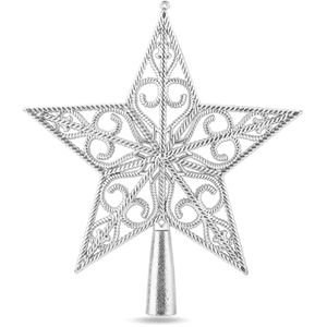 Christbaumspitze TK-Gruppe 98405, glänzend, silber