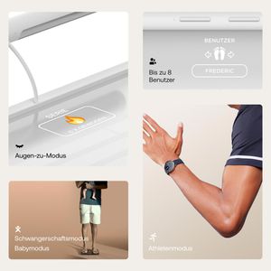 Produktbild für Personenwaage Withings Body Scan, App-fähig, weiß