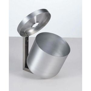 Produktbild für Aschenbecher SZ-Metall 29748, silber, für Outdoor