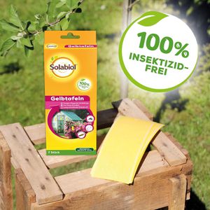 Produktbild für Gelbtafeln Solabiol 3427491, 7,5 x 20 cm, zum Hängen