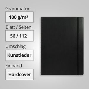 Produktbild für Notizbuch Filofax Classic, 115022, Kunstleder Hardcover