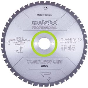 Kreissägeblatt Metabo Cordless Cut Wood Professional