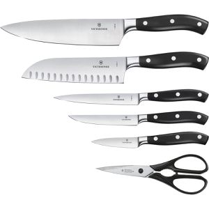 Produktbild für Messerset Victorinox Grand Maitre 7.7243.6, mit Messerblock