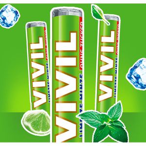 Produktbild für Kräuterbonbons Vivil Limette-Minze