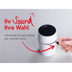 Produktbild für Türgong Grothe Calima 600E, LED-Blinken, 500m Funk