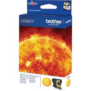Produktbild für Tinte Brother LC-980Y gelb