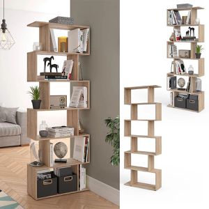 Produktbild für Bücherregal Vicco Levio, sonoma eiche
