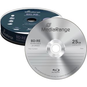 Blu-ray-Rohlinge MediaRange MR501, wiederbeschreibbar, BD-RE