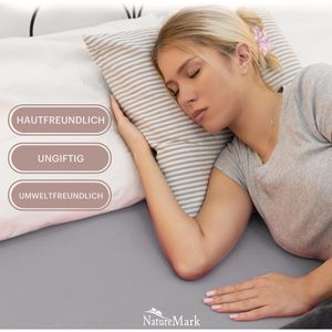 Produktbild für Spannbettlaken NatureMark Jersey, 120 x 200 cm