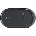 Toilettenpapierspender Tork SmartOne Mini, 682008 T9, Kunststoff, für 2 Jumbo Rollen, schwarz