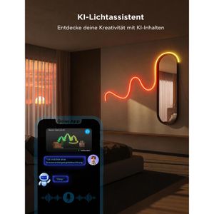 Produktbild für Lichtschlauch Govee Neon Rope Light 2, LED, weiß + farbig