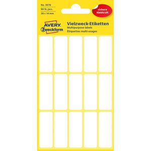 Vielzwecketiketten Zweckform 3076, weiß