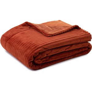 Kuscheldecke Gözze Cord Optik, 40067-77, Zimt