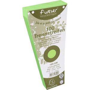 Produktbild für Trennstreifen Exacompta 13545E Forever, Trapez
