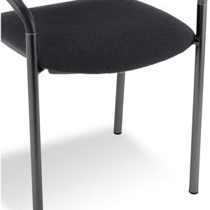 Produktbild für Besucherstuhl Nowy-Styl Styl arm black, stapelbar