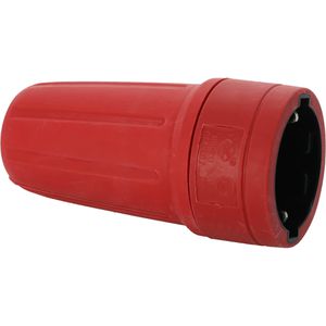 Produktbild für Schutzkontakt-Kupplung as-Schwabe 60408, rot