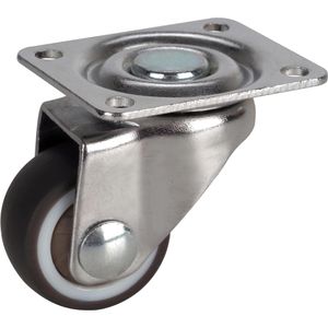Produktbild für Möbelrolle Dörner+Helmer 790510, mit Anschraubplatte
