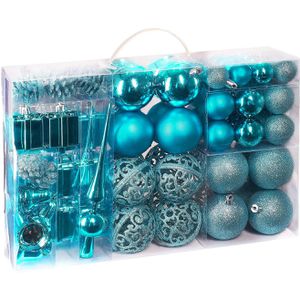 Weihnachtskugeln BRUBAKER 8000.06, blau