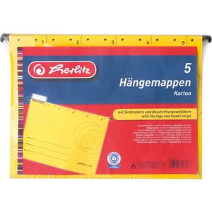 Produktbild für Hängemappen Herlitz 5874672, UniReg easy orga, A4
