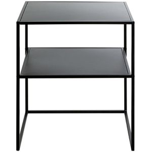 Produktbild für Beistelltisch Haku-Möbel 25555, Melbourne, schwarz