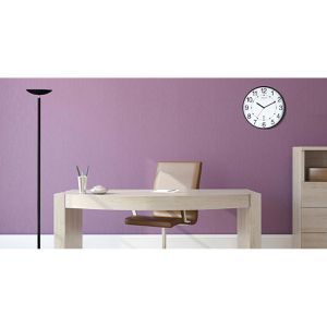Produktbild für Wanduhr Unilux Wave, Kunststoff, analog, Funkuhr