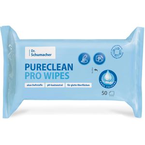 Produktbild für Reinigungstücher Dr.Schumacher Pureclean Pro Wipes, feucht