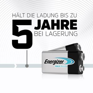 Produktbild für Batterien Energizer Max Plus, Alkaline