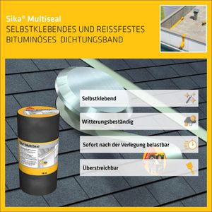 Produktbild für Bitumenband Sika MultiSeal, grau