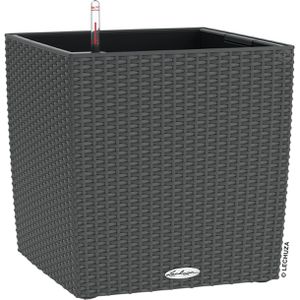 Übertopf Lechuza CUBE Cottage 50, granit, 49 x 50 x 49 cm