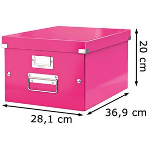 Produktbild für Aufbewahrungsbox Leitz 6044-00-23 Click&amp;Store, 21L