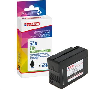 Produktbild für Tinte Edding EDD-338 für HP 932XL, CN053AE